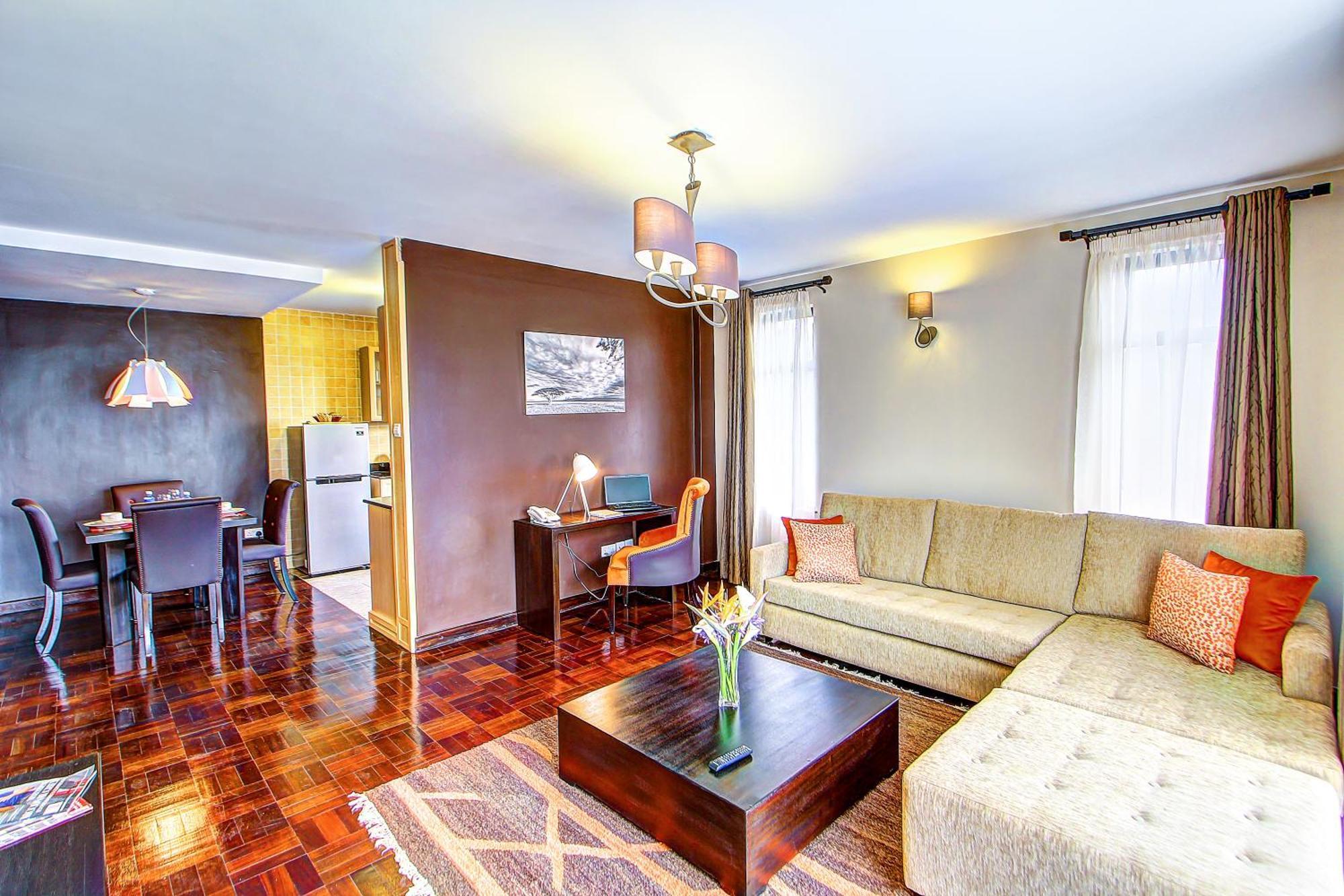 Nelson'S Court Serviced Apartments Найроби Стая снимка